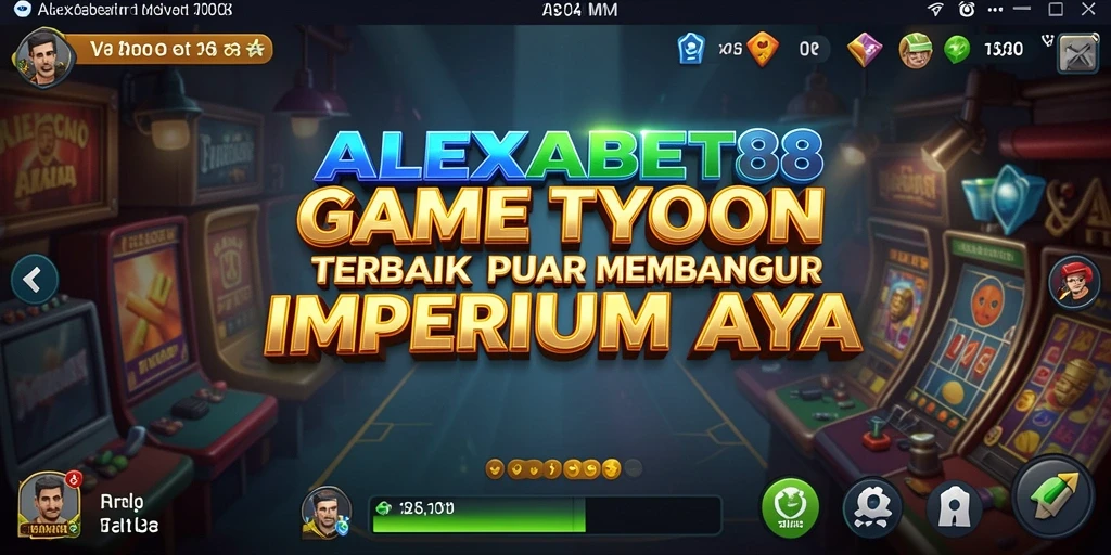 Tampilan gameplay menarik dan penuh strategi dalam membangun bisnis Tycoon.