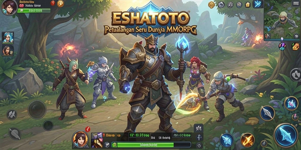 Tampilan gameplay ESHATOTO yang seru dan mengasyikkan.