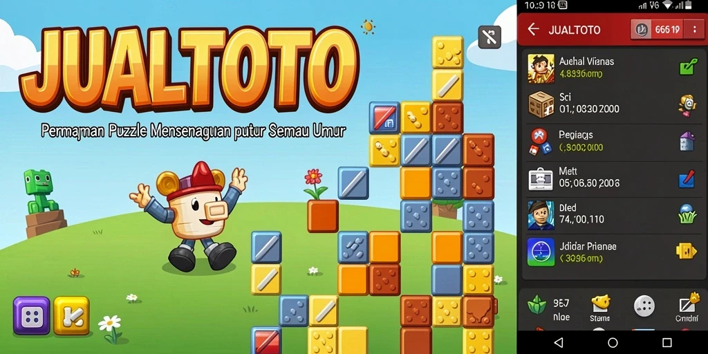 Tampilan gameplay JUALTOTO yang penuh tantangan dan menarik.
