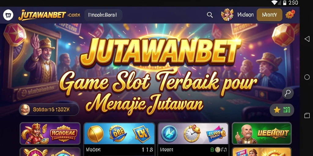 Screenshot gameplay JUTAWANBET dengan fitur slot yang menakjubkan.