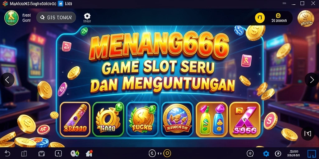 Tampilan gameplay seru dari MENANG666 dengan fitur slot yang menghibur.
