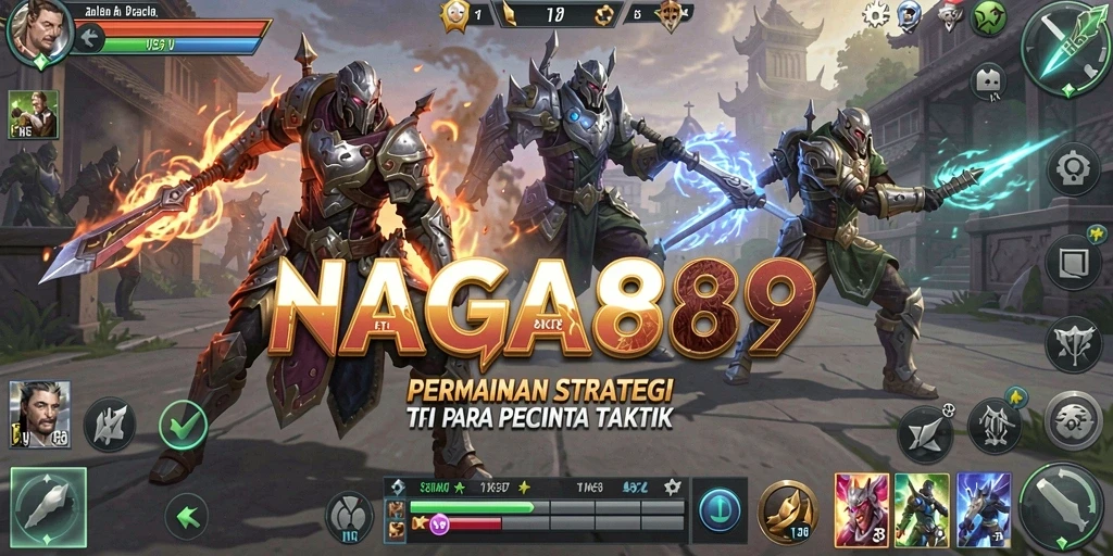 Tampilan gameplay NAGA889 dengan aksi strategi yang menarik.