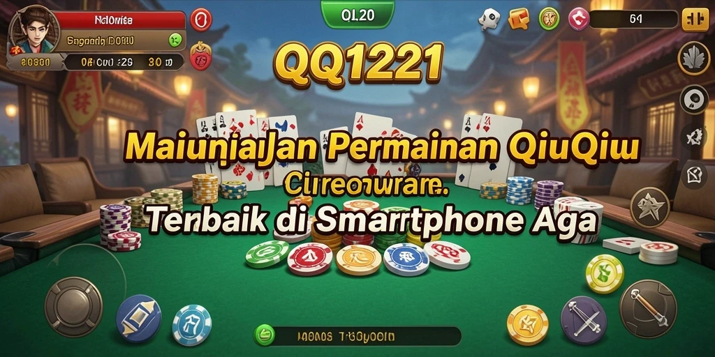 Tampilan gameplay menarik dari QQ1221 dengan suasana kompetitif.